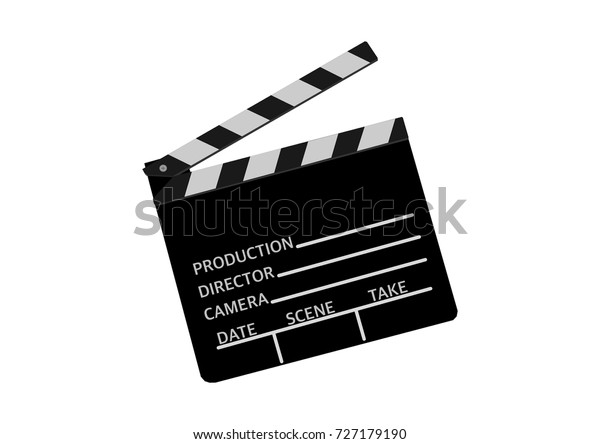 White Director/'s Clapperboard