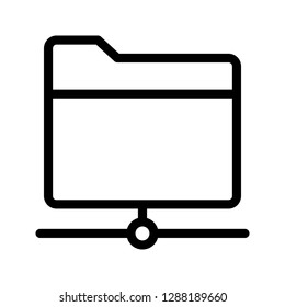 directory share line icon