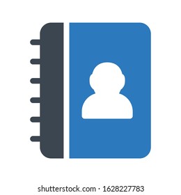 directory vector glyph color icon 