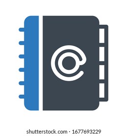 Farbsymbol der Vektorillustration im Verzeichnis 