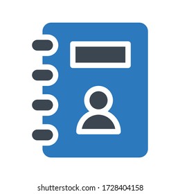 directory vector  glyph color icon 