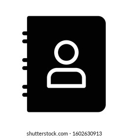 directory vector glyph flat icon  
