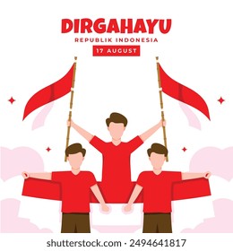 Dirgahayu Indonesia Design Illustration Collection