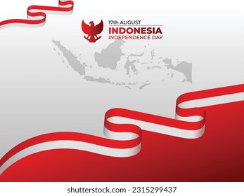 Dirgahayu Republik Indonesia Background Template