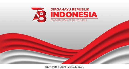 Dirgahayu Republik Indonesia, Indonesian Wavy Flag Effect