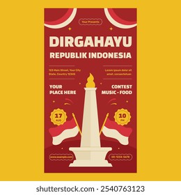 Dirgahayu Republik Indonesia Historia de Medios Sociales