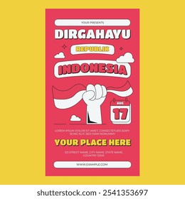 Dirgahayu Republik Indonesia Historia de Medios Sociales