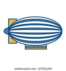 dirigible ballooon icon