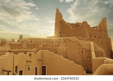 Diriyah is a town in Saudi Arabia located on the northwestern outskirts of the Saudi capital, Riyadh. Diriyah was the original home of the Saudi royal family,