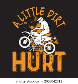 Dirt Bike T-shirt Design For Bikers