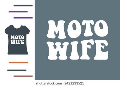 Diseño de camisetas de la esposa de la bicicleta sucia