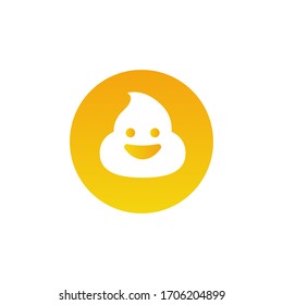 Dirt Button Icon Design - Vector