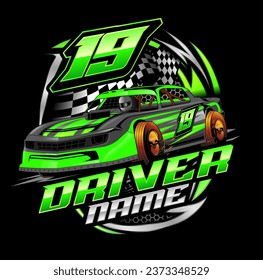 Camiseta Dirt Car, Midget Car, Dirt Car, camiseta de carreras, suciedad de camisetas, latemodels