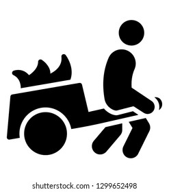 Dirt cleaning solid icon design 