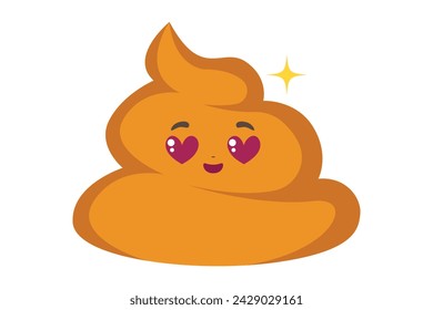 Dirt Funny Flat Sticker Design