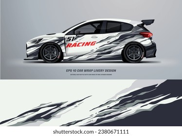 dirt grunge car wrap livery design with printable file below