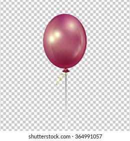 Dirt pink ballon.
