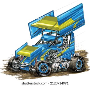 dirt race isolated on white background for poster, t-shirt print, business element, social media content, blog, sticker, vlog, and card. vector illustration.