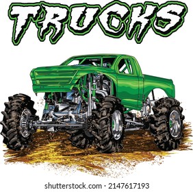 dirt race isolated on white background for poster, t-shirt print, business element, social media content, blog, sticker, vlog, and card. vector illustration.