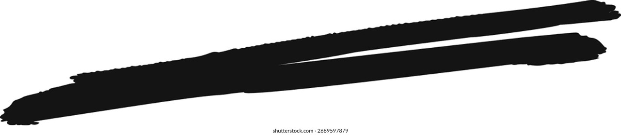 Schmutziges künstlerisches Design Pinselstrich Element