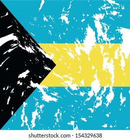 dirty bahamas flag background