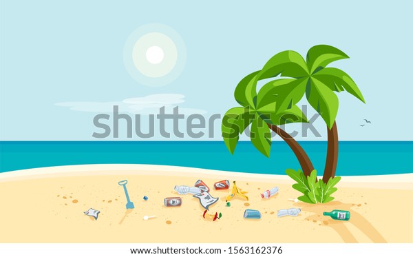 Vector De Stock Libre De Regalias Sobre La Palma Y Las Vistas
