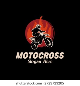 dirty bike vector template for graphic design