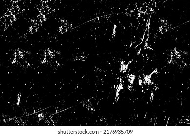 Dirty black and white grunge background. Abstract black spots on white