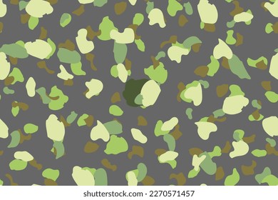Dirty Camo Print. Vector Abstract Camoflage. Repeat Beige Texture. Seamless Camo Print. Urban Fabric Pattern. Seamless Paint. Tree Khaki Canvas. Digital Brown Camouflage. Military Vector Background.