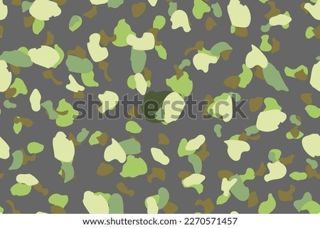Dirty Camo Print. Vector Abstract Camoflage. Repeat Beige Texture. Seamless Camo Print. Urban Fabric Pattern. Seamless Paint. Tree Khaki Canvas. Digital Brown Camouflage. Military Vector Background.