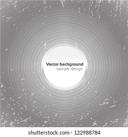 dirty circle banner with many copyspace