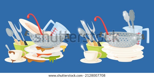 121,091 Dishes Stack Images, Stock Photos & Vectors | Shutterstock