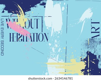 dirty damaged newspaper design,
Abstract graffiti, paint splashes, scribbles, abstract grunge paint,
Abstract Brushstrokes and Splatter, grunge typography collage texture overlay background. graffiti 
