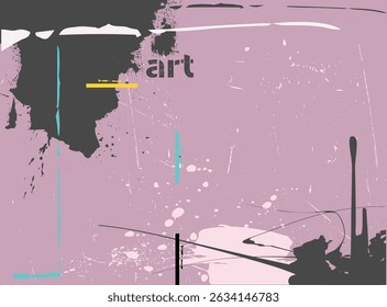 dirty damaged newspaper design,
Abstract graffiti, paint splashes, scribbles, abstract grunge paint,
Abstract Brushstrokes and Splatter, grunge typography collage texture overlay background. graffiti 