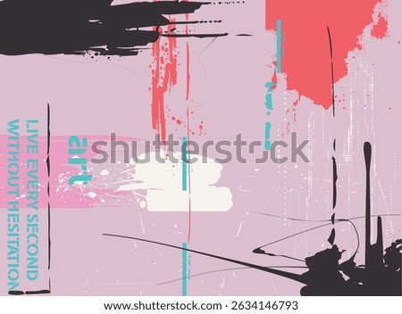 dirty damaged newspaper design,
Abstract graffiti, paint splashes, scribbles, abstract grunge paint,
Abstract Brushstrokes and Splatter, grunge typography collage texture overlay background. graffiti 