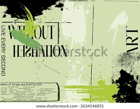 dirty damaged newspaper design,
Abstract graffiti, paint splashes, scribbles, abstract grunge paint,
Abstract Brushstrokes and Splatter, grunge typography collage texture overlay background. graffiti 
