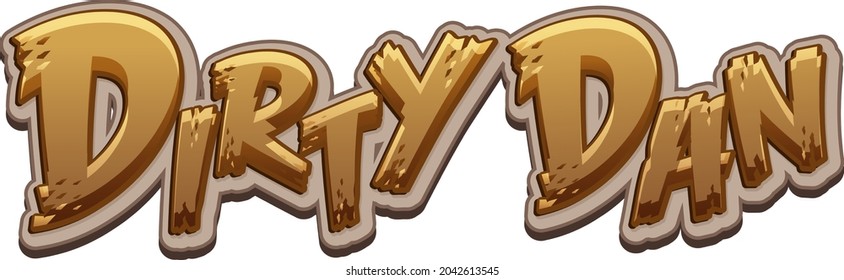 Dirty-Dan-Logo-Design-Illustration