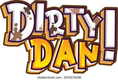 Dirty-Dan-Logo-Design-Illustration