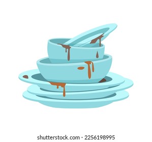 dirty dish with good quality with good color