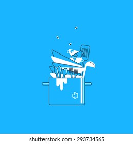 Dirty dishes
