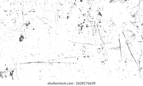 Dirty or dust film grain speck grit grunge overlay on white background grain dot white paper noise texture with distress effect vector illustration