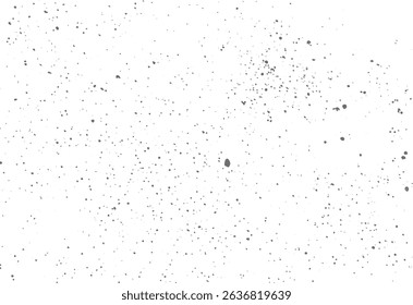Dirty grainy dust overlay texture design. Grunge background with rough powder spray. Distressed empty cover template for graphic and web use.