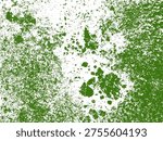 dirty green moss background Hand drawn. Not AI, vector illustration