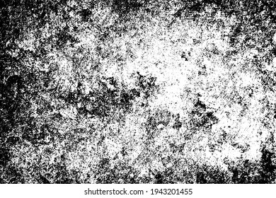 Dirty grunge background. The monochrome texture is old. Vintage worn pattern. The surface is covered with scratches
