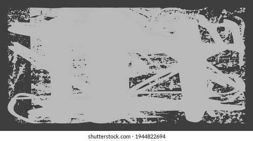 Dirty grunge background. The monochrome texture is old. Vintage worn pattern. The surface is covered with scratches