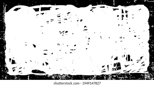 Dirty grunge background. The monochrome texture is old. Vintage worn pattern. The surface is covered with scratches