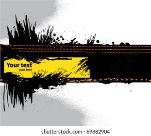 dirty grunge banner