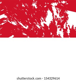 dirty indonesia flag background