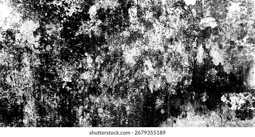 Textura industrial sucia de la pared con manchas negras y rasguños ásperos