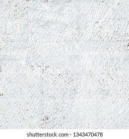 Dirty light gray surface. Scattered texture with striations and dots. Tile. Wall. Vector illustration.